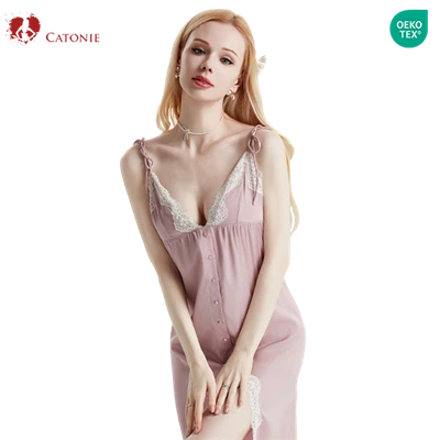 Růžové Tube Top šaty
